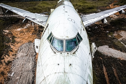 It’s an abandoned airplane which found in Johor Bahru Malaysia