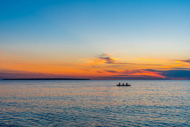 istock Sunset on Superior Lake 1407144583