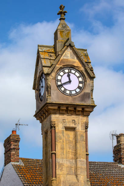 istock Clock Tower in Thirsk, North Yorkshire, UK 1407148908