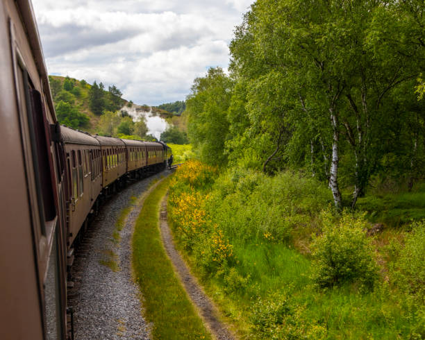 istock Onboard the North Yorkshire Moors Railway in Yorkshire, UK 1407150245