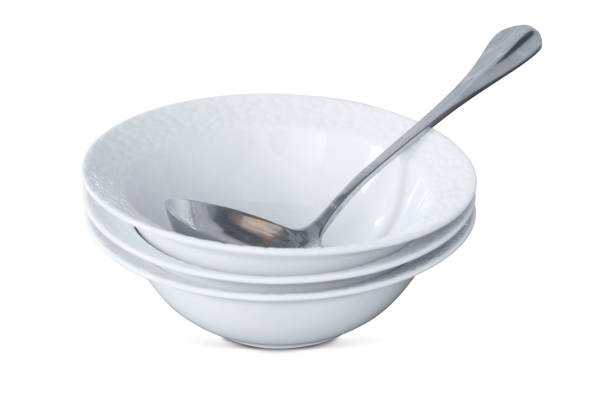 istock Isolated image of a white bowl 1407152352