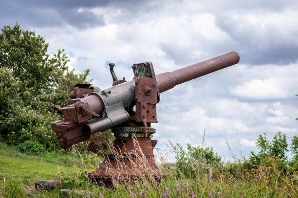 istock An air defense cannon from World War 1 1407159078