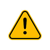 istock Danger triangle icon. 1407160246