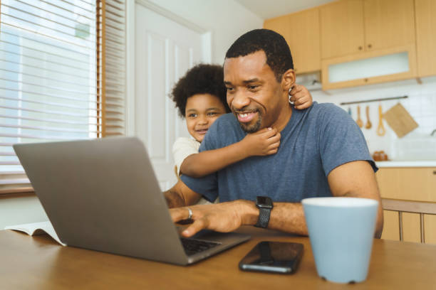 istock African American boy being naughty his dad 1407164503