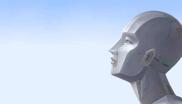 istock Robot, ai,  futuristic art, imagination future science sci fi and ai concept idea, surreal artwork ,3d illustration , conceptual painting 1407165690