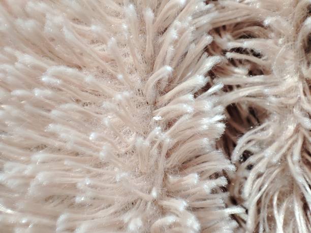 istock Pastel furry towel texture background 1407166990