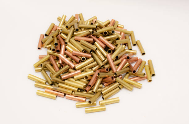 istock pile of copper pipes on a white background 1407170226
