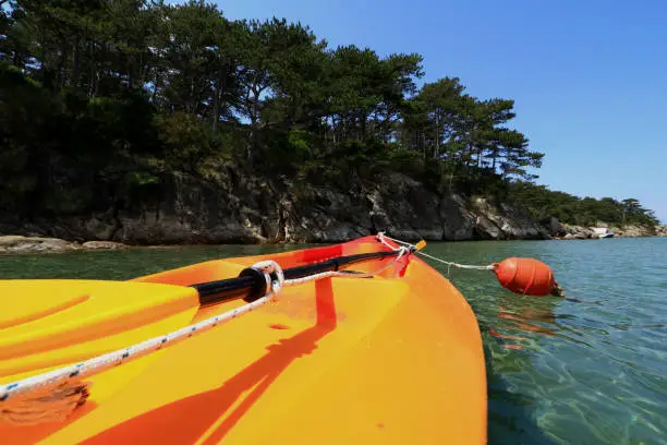 Kayaking in the Adriatic Sea
