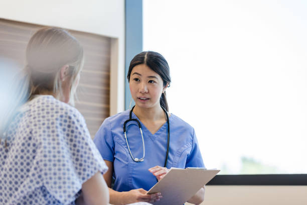 istock Doctor explains new medications 1407170555
