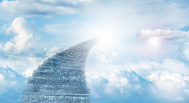 istock Stairway to heaven 1407171544