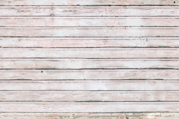 istock Seamless texture of old boards with peeling paint 1407182331