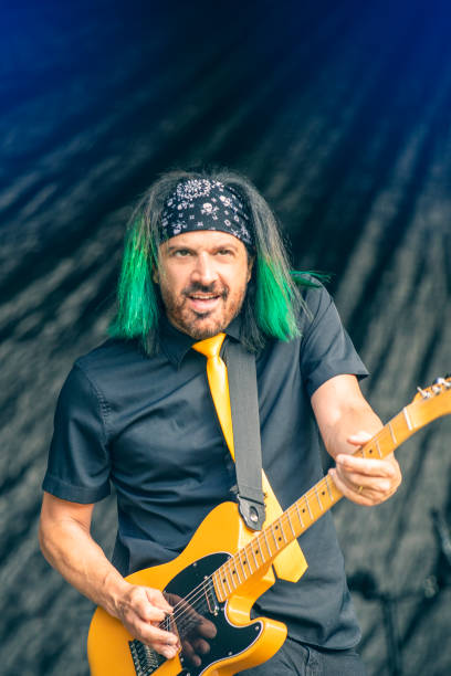 istock Rock Guitarist Performing Live 1407184325