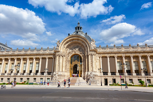 Paris, France - August 11, 2021 Petit Palais in Paris