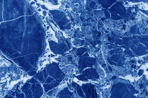 istock Beautiful texture of blue marble. 1407195262