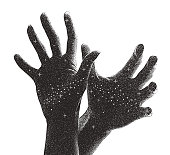 istock Hands reaching for the stars 1407198145