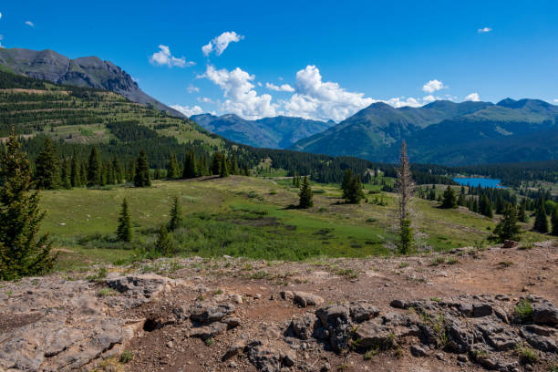 istock Molas Lake from the Summit of Molas Divide 1407198508