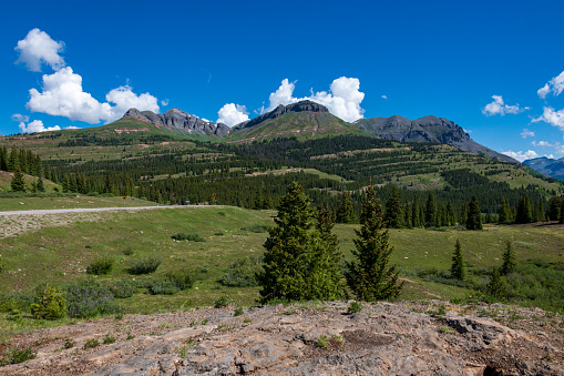 Views of the Wemenuche Wilderness from Molas Pass