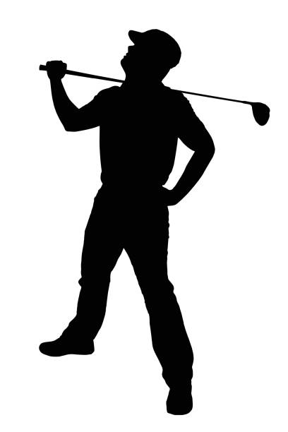 istock Disgusted Angry Golfer Series - Bad Tee Shot Club Over Shoulder 1407205129