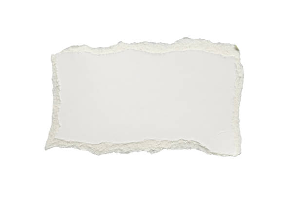 istock White ripped paper torn edges strips isolated on white background 1407209160
