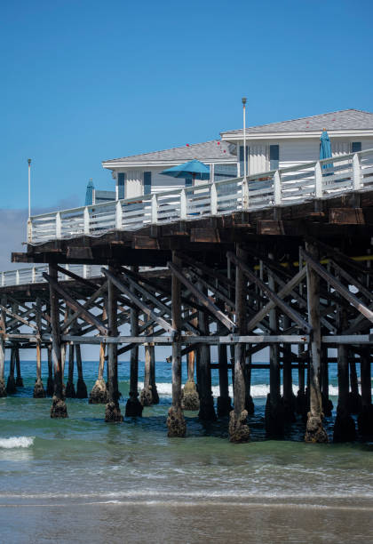 istock Pier White and Blue Houses. 1407214730
