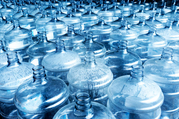 Pattern of 19 liter gallon plastic water bottle