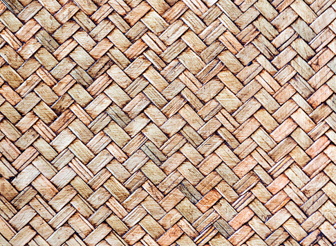Wicker bamboo texture background