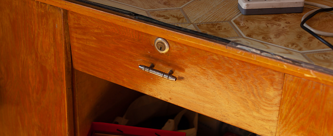 wooden drawer