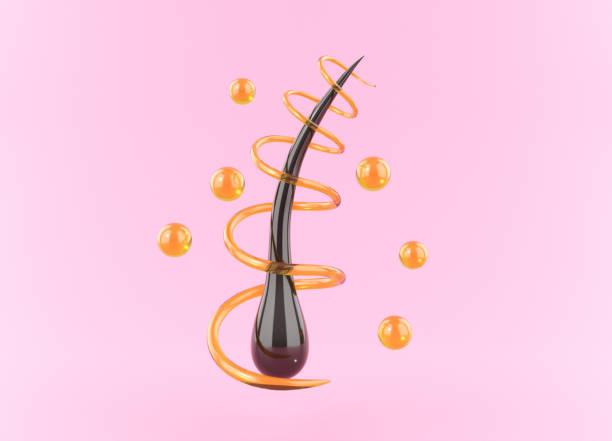 istock Repairing Hair with Shampoo 1407232663