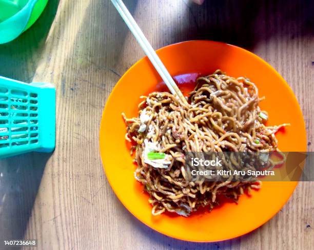 Traditional Fried Noodles From Pematangsiantar Indonesia Stock Photo - Download Image Now