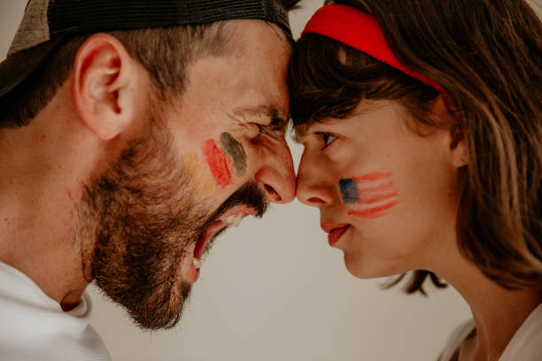 istock Hate love team sports fan 1407240203