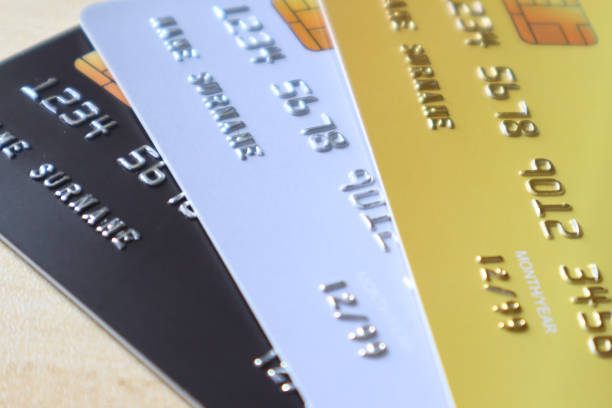istock Credit card with selective focus for banking and finance concept. 1407241042