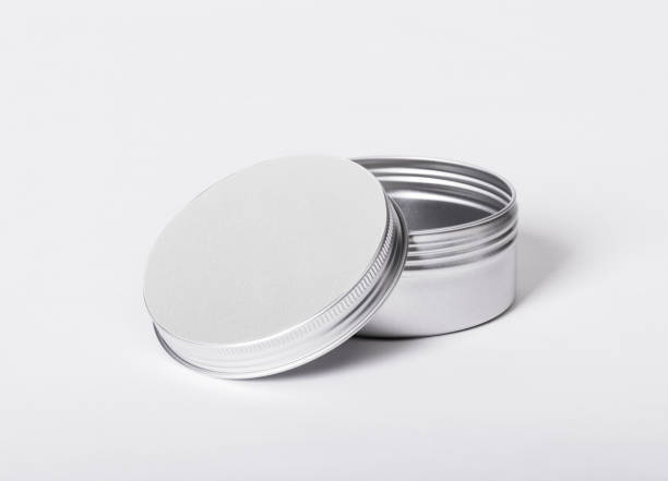 istock Tin mockup template with copy space for your logo or graphic design 1407243322