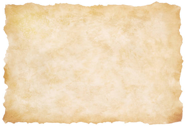 istock old parchment paper sheet vintage aged or texture isolated on white background 1407247710