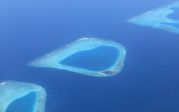 istock aerial view of the Maldives 1407255103