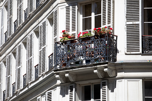 Apartment building in the centre of Paris