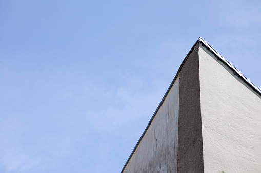 Abstract building detail on a sunny day