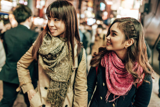 istock happiness friends in tokyo at night 1407261740