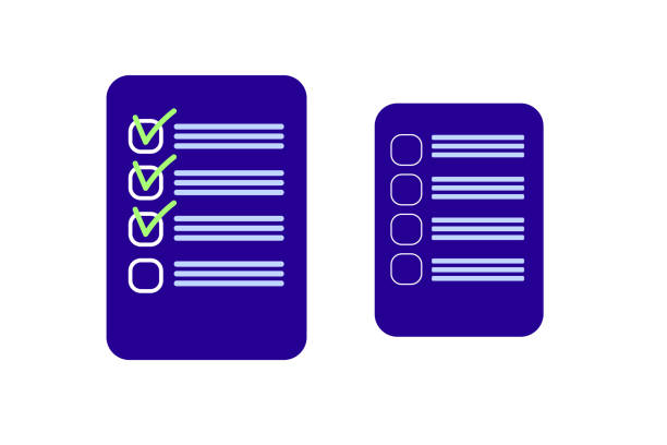 Open notebook on the floor with instruments nearby and icons symbols on it