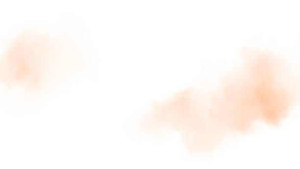 istock Orange watercolor background, orange background 1407267369