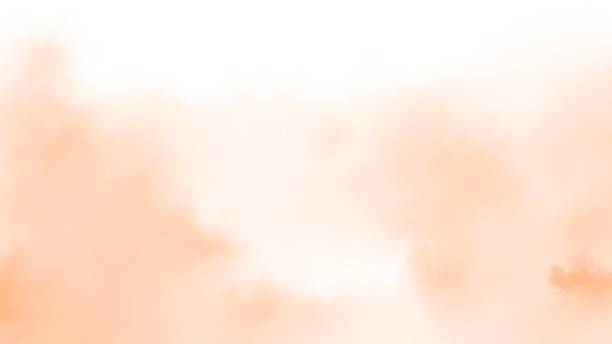 istock Orange watercolor background. Orange background 1407267376