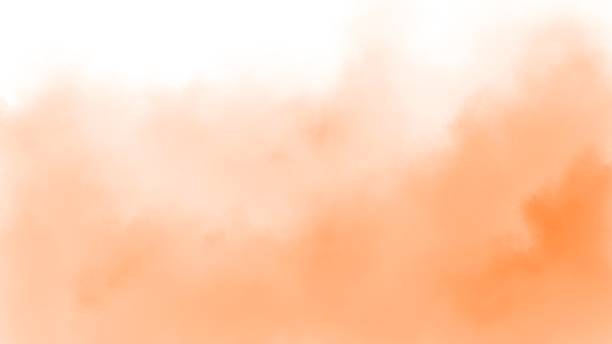 istock Orange watercolor background. Orange background 1407267408