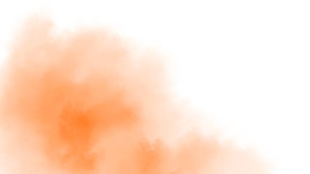istock Orange watercolor background. Orange background 1407267437