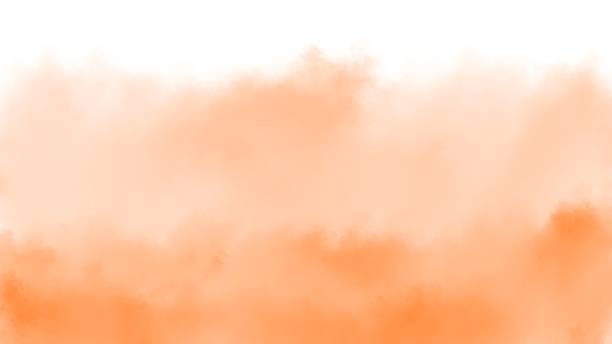 istock Orange watercolor background. Orange background 1407267459