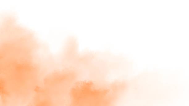 istock Orange watercolor background. Orange background 1407267471