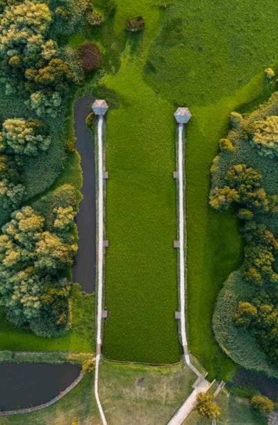 istock Aerial view of Pateira de Espinhel 1407268033