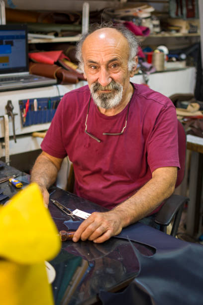 istock Portrait of cobbler 1407279977