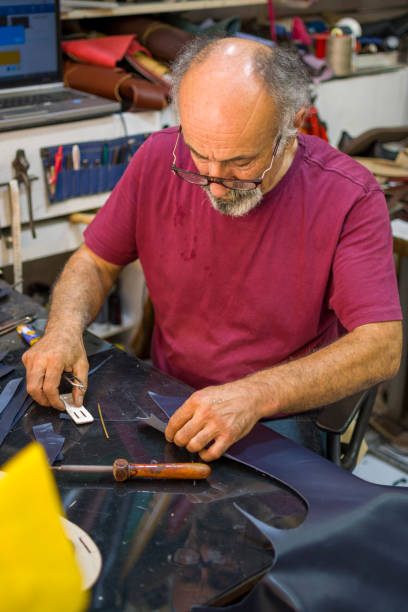 istock Portrait of cobbler 1407281227