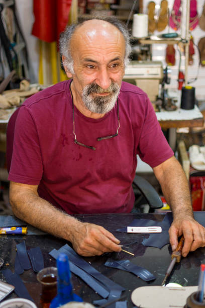 istock Portrait of cobbler 1407281422