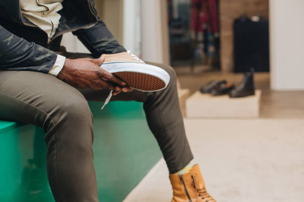 istock Black male shopping 1407281728