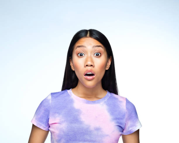 Shocked young woman